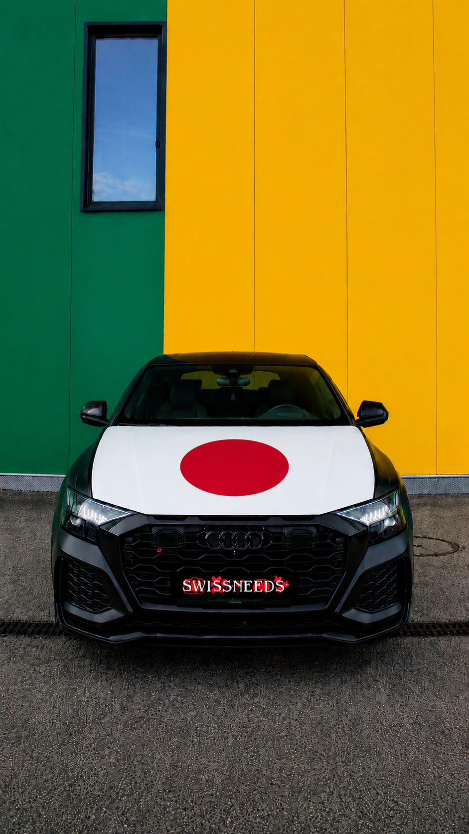 Japan Flagge Motorhaubenabdeckung