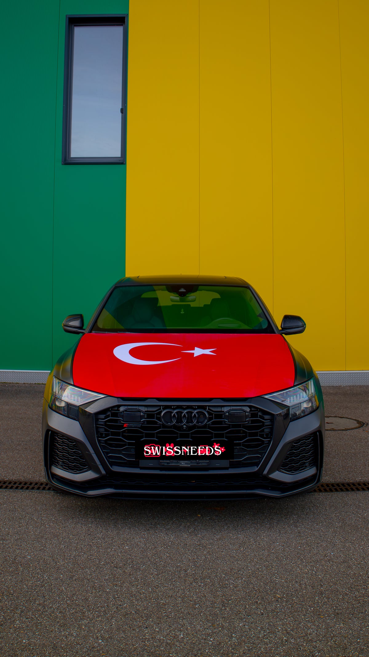 Türkiye Flagge Motorhaubenabdeckung