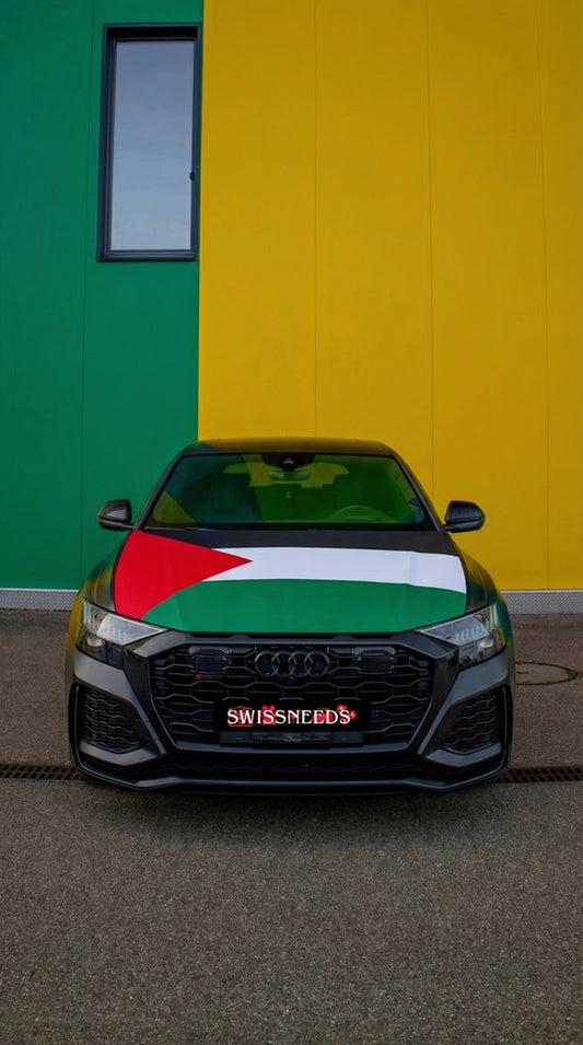 Palästina Flagge Motorhaubenabdeckung