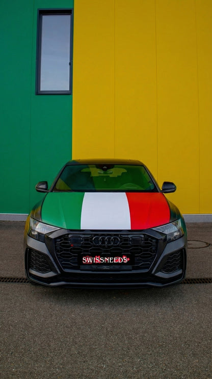 Italien Flagge Motorhaubenabdeckung