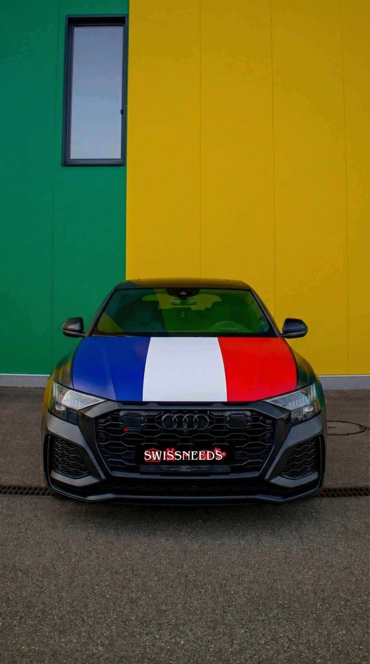 Frankreich Flagge Motorhaubenabdeckung