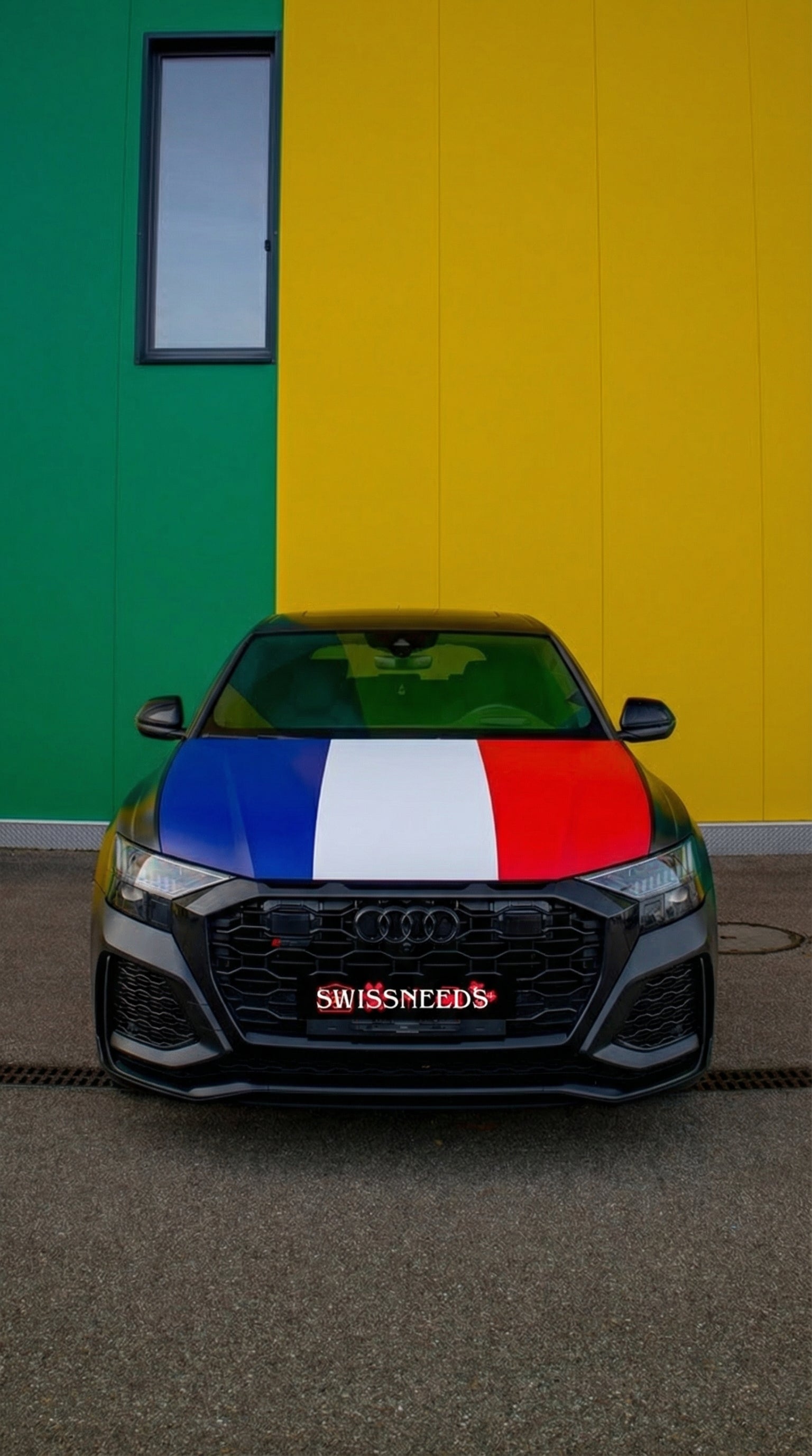 Frankreich Flagge Motorhaubenabdeckung